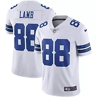Dallas Cowboys CeeDee Lamb Nike White Royal Vapor F.U.S.E Limited Player Jersey