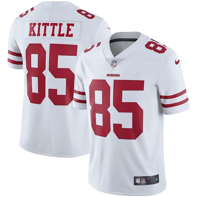San Francisco 49ers George Kittle White Vapor F.U.S.E Untouchable Limited Player Jersey