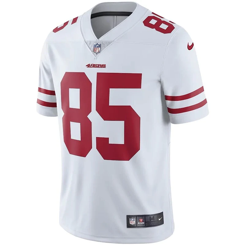San Francisco 49ers George Kittle White Vapor F.U.S.E Untouchable Limited Player Jersey