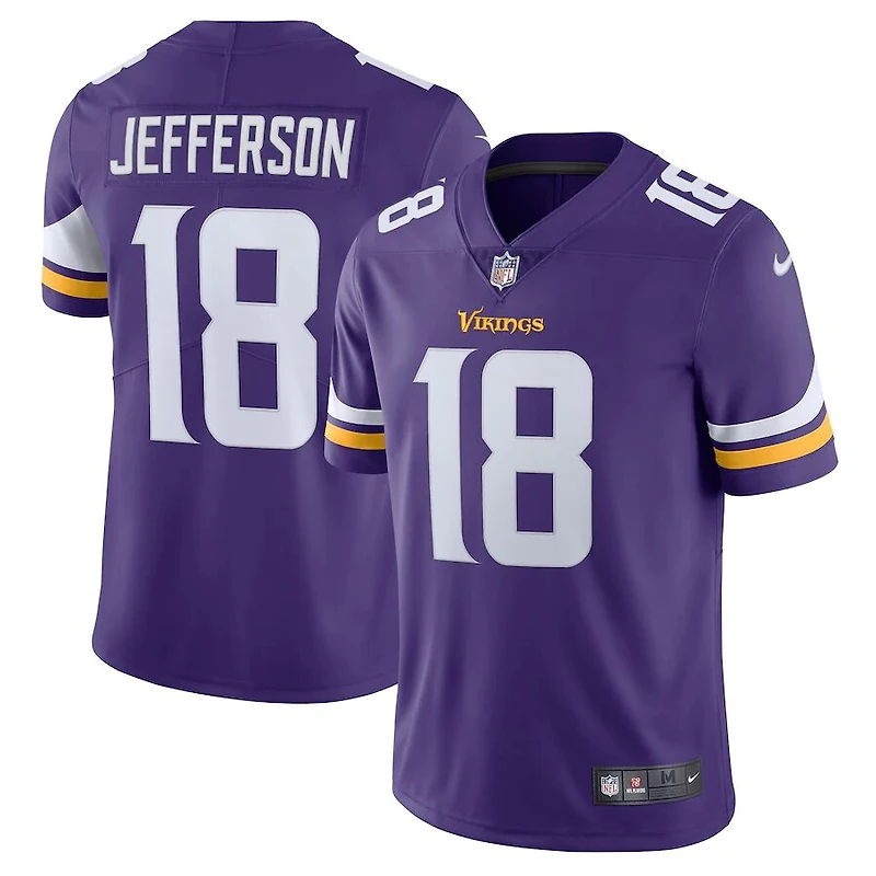 Minnesota Vikings Justin Jefferson Purple Vapor Untouchable F.U.S.E Limited Player Jersey