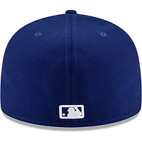 Los Angeles Dodgers Royal Blue Crystal Rhinestone Flower and Star Patches Gray UV 59FIFTY Fitted Hat