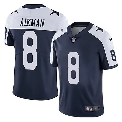 Dallas Cowboys Troy Aikman Nike Navy Alternate F.U.S.E Limited Jersey
