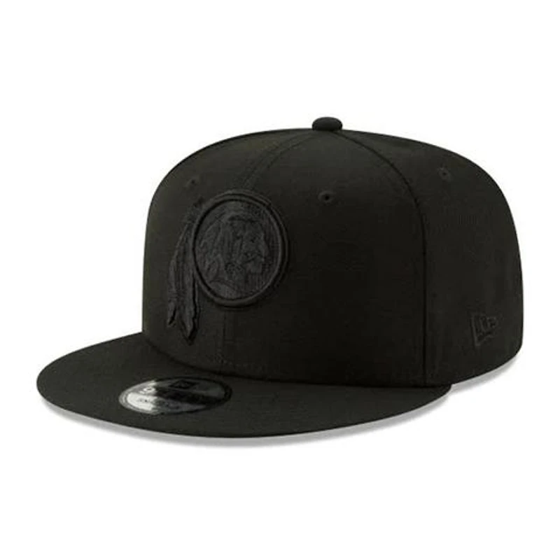 Washington Football Team Black on Black New Era 9FIFTY Adjustable Snapback Hat