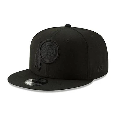 Washington Football Team Black on Black New Era 9FIFTY Adjustable Snapback Hat