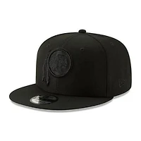 Washington Football Team Black on Black New Era 9FIFTY Adjustable Snapback Hat