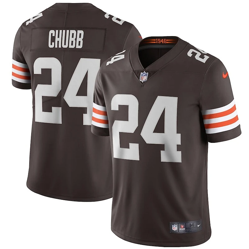 Cleveland Browns Nick Chubb Nike Brown Vapor F.U.S.E Limited Jersey