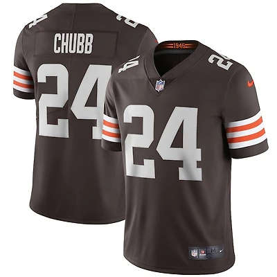 Cleveland Browns Nick Chubb Nike Brown Vapor F.U.S.E Limited Jersey