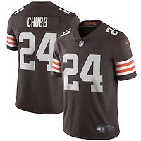 Cleveland Browns Nick Chubb Nike Brown Vapor F.U.S.E Limited Jersey