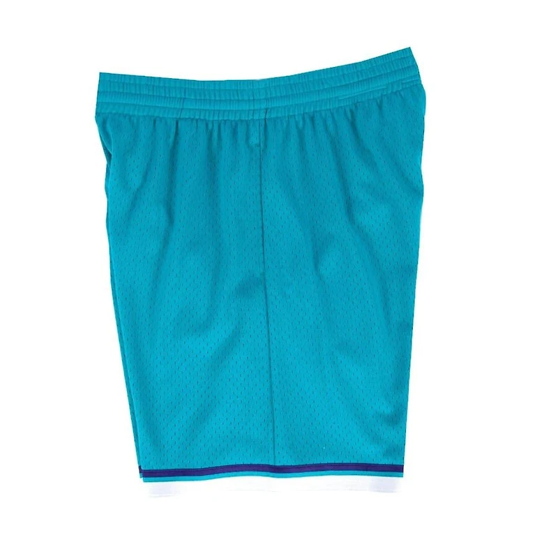 Charlotte Hornets Mitchell & Ness 1992-93 Teal Swingman Shorts