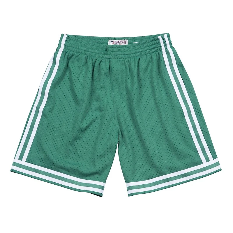 Boston Celtics Mitchell & Ness 1985-86 Green Swingman Shorts