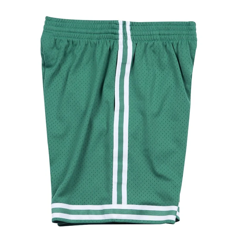 Boston Celtics Mitchell & Ness 1985-86 Green Swingman Shorts
