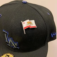 California Republic State Flag with Bear Collector Jewelry Hat Pin