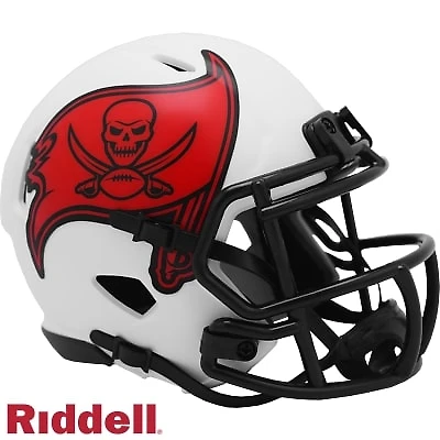 Tampa Bay Buccaneers Lunar Eclipse Alternate Speed Mini Football Helmet