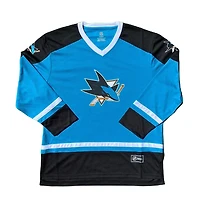 San Jose Sharks Teal NHL Blue Line Team Jersey