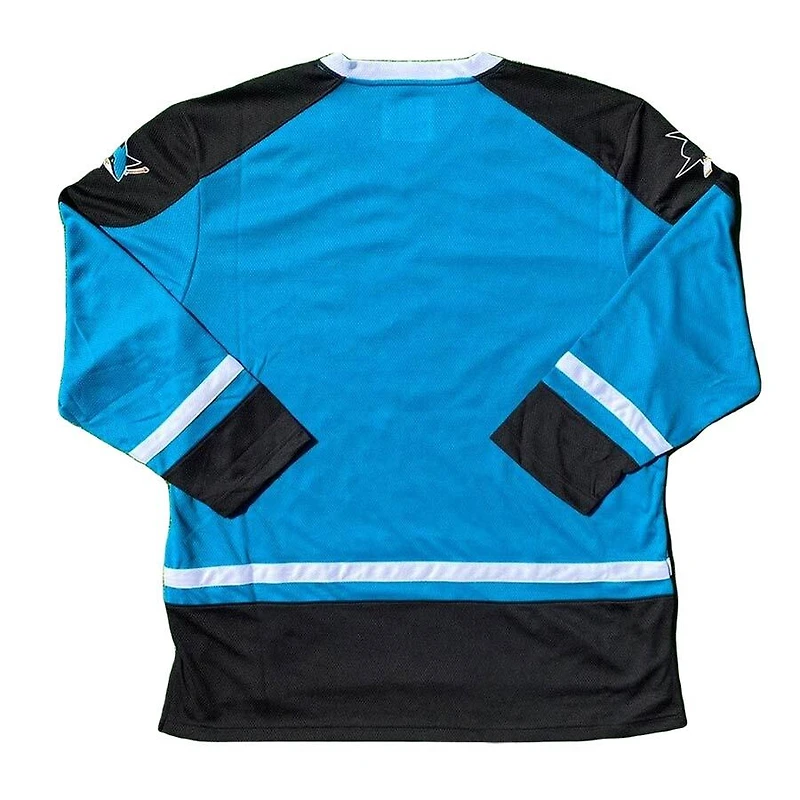 San Jose Sharks Teal NHL Blue Line Team Jersey
