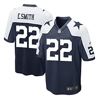 Dallas Cowboys Emmitt Smith Nike Alternate Throwback Navy Game Jersey