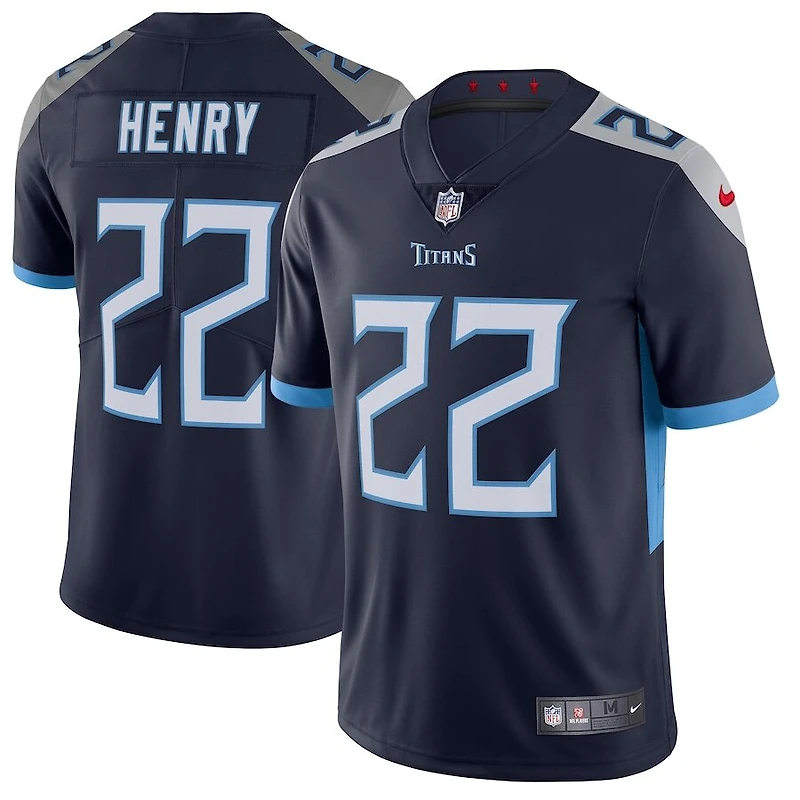 Tennessee Titans Derrick Henry Nike Navy Vapor F.U.S.E Untouchable Limited Jersey