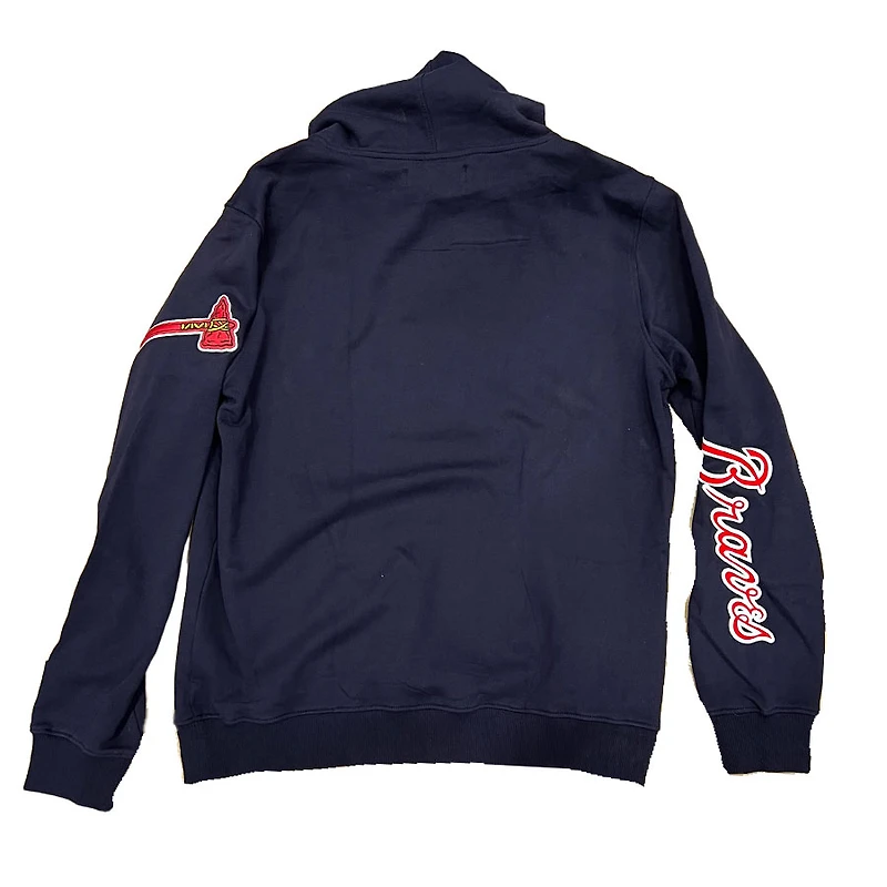 Atlanta Braves Navy Pro Standard Mens Hoodie