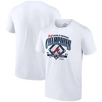 Atlanta Braves 4-Time World Series Champions Trophy White Mens Shirt