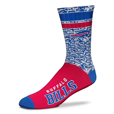 Buffalo Bills NFL Retro Deuce Crew Socks