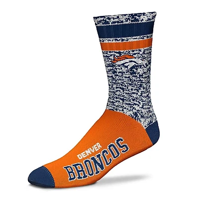 Denver Broncos NFL Retro Deuce Crew Socks