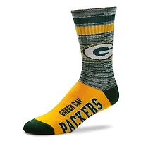Green Bay Packers NFL Retro Deuce Crew Socks