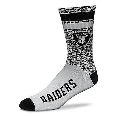 Las Vegas Raiders NFL Retro Deuce Crew Socks