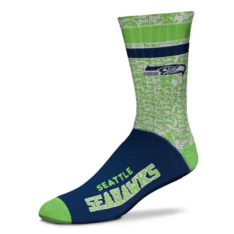 Seattle Seahawks NFL Retro Deuce Crew Socks
