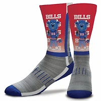 Buffalo Bills For Bare Feet Mascot Madness Crew Socks