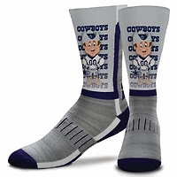 Dallas Cowboys For Bare Feet Mascot Madness Crew Socks