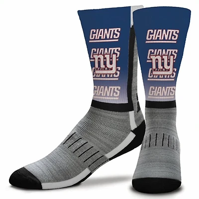 New York Giants For Bare Feet Mascot Madness Crew Socks