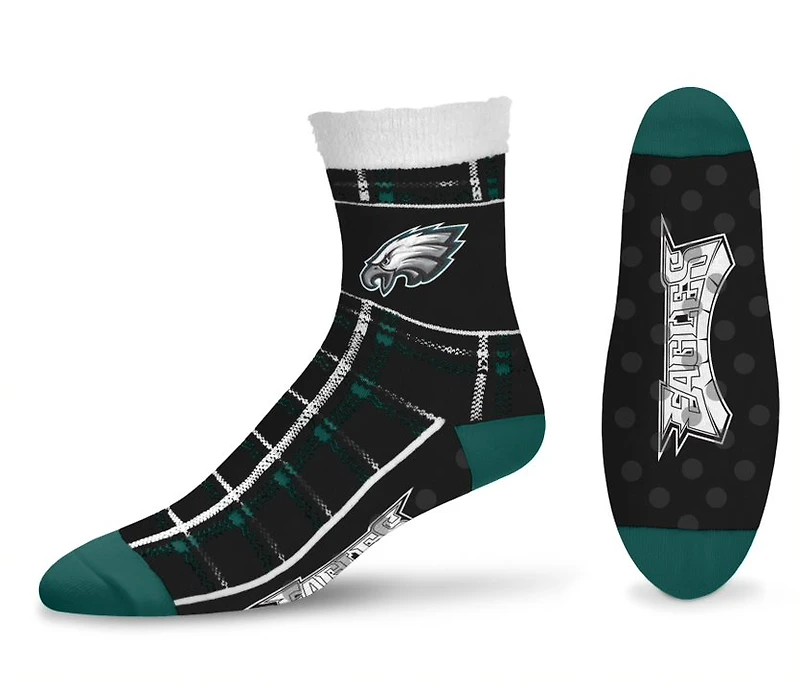 Philadelphia Eagles FOCO Tartan Plaid Crew Socks