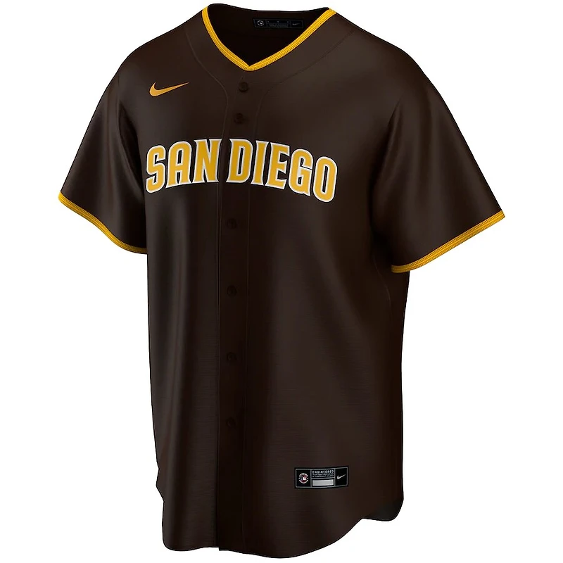 San Diego Padres Fernando Tatis Jr. Nike Brown Alternate Player Jersey