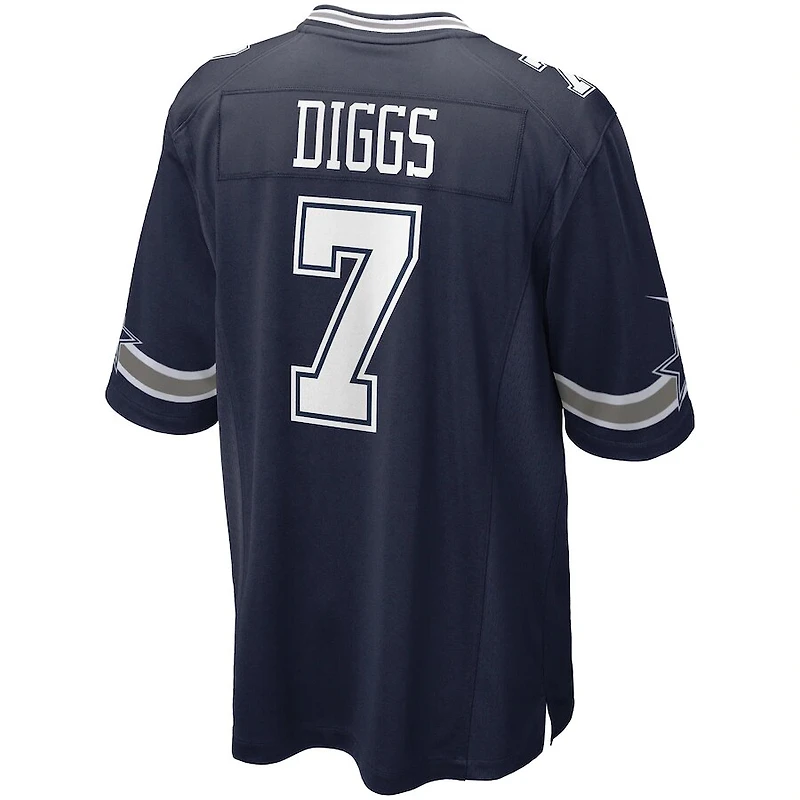 Dallas Cowboys Trevon Diggs Nike Navy Game Jersey