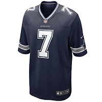 Dallas Cowboys Trevon Diggs Nike Navy Game Jersey