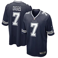 Dallas Cowboys Trevon Diggs Nike Navy Game Jersey