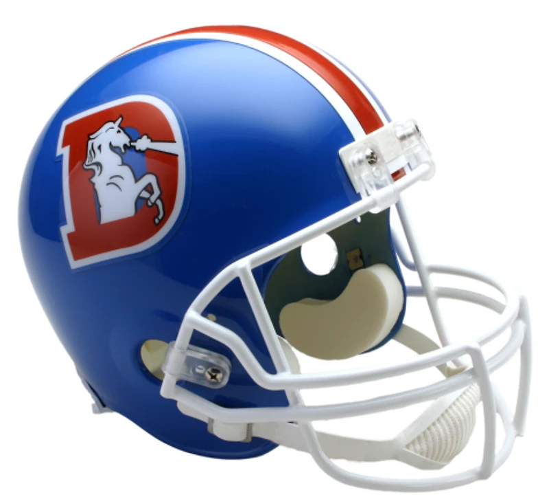 Denver Broncos Riddell 1975-1996 VRS4 Replica NFL Throwback Helmet