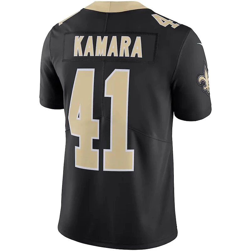 New Orleans Saints Alvin Kamara Black Nike Vapor F.U.S.E Untouchable Limited Jersey