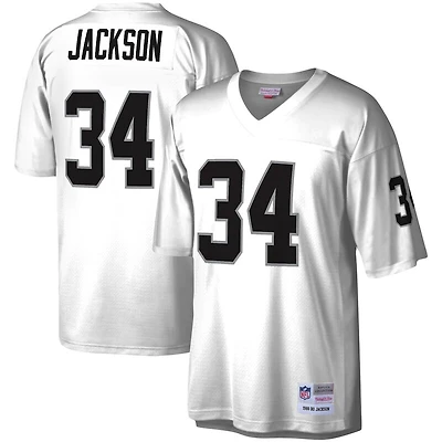 Los Angeles Raiders Bo Jackson Mitchell & Ness White Retired Player Legacy Jersey
