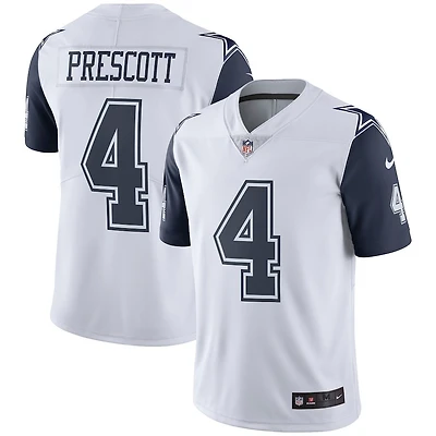 Dak Prescott Dallas Cowboys Nike White Vapor F.U.S.E Color Rush Limited Jersey