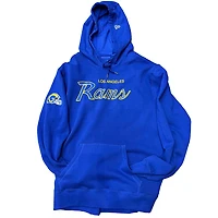 Los Angeles Rams Royal Blue Custom New Era Hoodie Mens