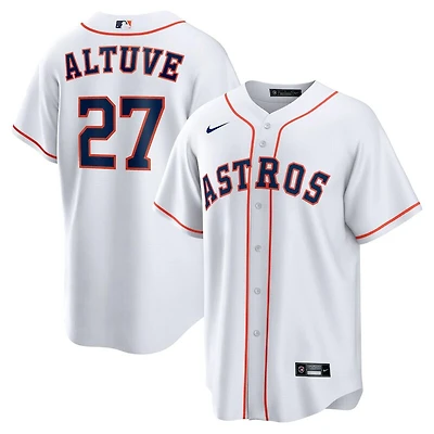 Houston Astros Jose Altuve Nike White Home Jersey
