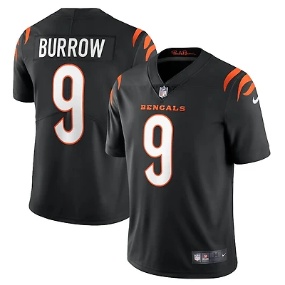 Cincinnati Bengals Joe Burrow Nike Black Vapor Limited Jersey