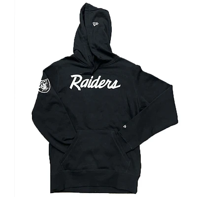 Las Vegas Raiders Black Custom New Era Hoodie Mens