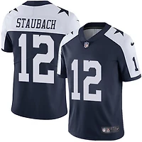 Dallas Cowboys Roger Staubach Navy Alternate Vapor F.U.S.E Limited Jersey