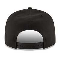 Washington Commanders New Era Black Wordmark Logo 9FIFTY Snapback Adjustable Hat