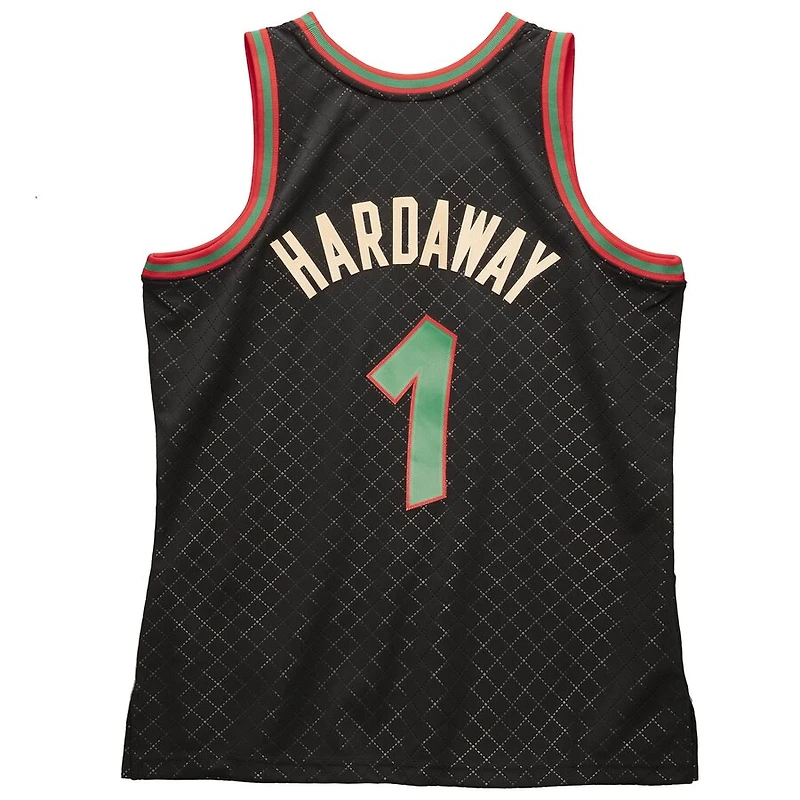 Orlando Magic Penny Hardaway Neapolitan Mitchell & Ness 1993-94 Hardwood Classics Swingman Black Jersey
