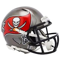 Tampa Bay Buccaneers Pewter Gray Riddell 2020 Present Revolution Speed Mini Football Helmet