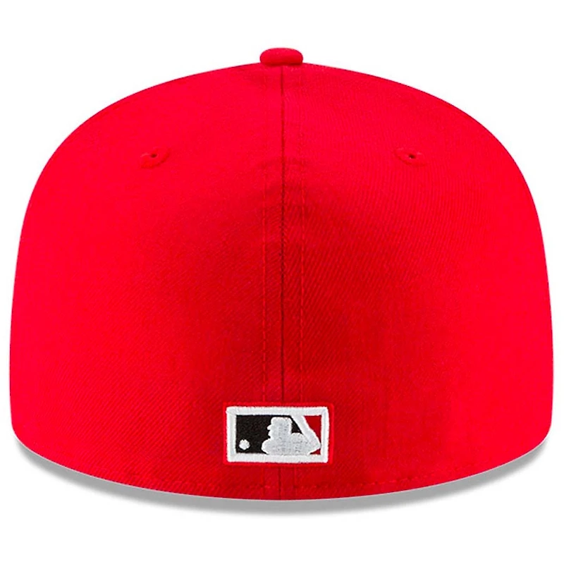 Cincinnati Reds New Era Red Cooperstown 59FIFTY Fitted Hat