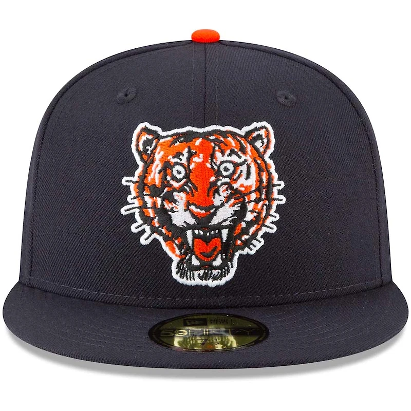 Detroit Tigers New Era Navy Cooperstown 59FIFTY Fitted Hat